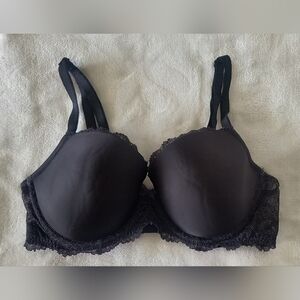 Victoria's Secret Dream Angels Black Lace Detail Convertable Bra 36D